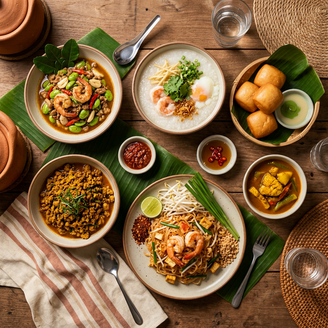Baan Sapaitai authentic southern Thai dishes beautifully presented